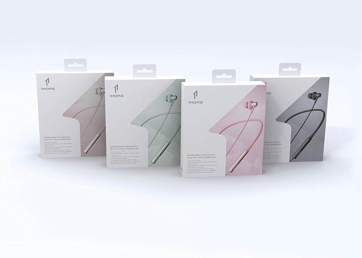 1MORE Stylish Bluetooth Pro In-Ear Headphones Neckband Green & Gold