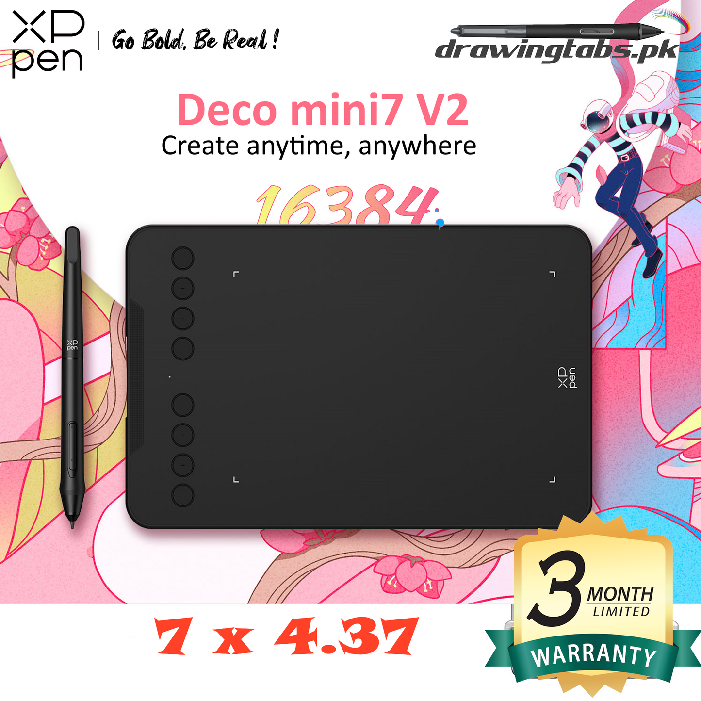 XP Pen Deco mini7 V2