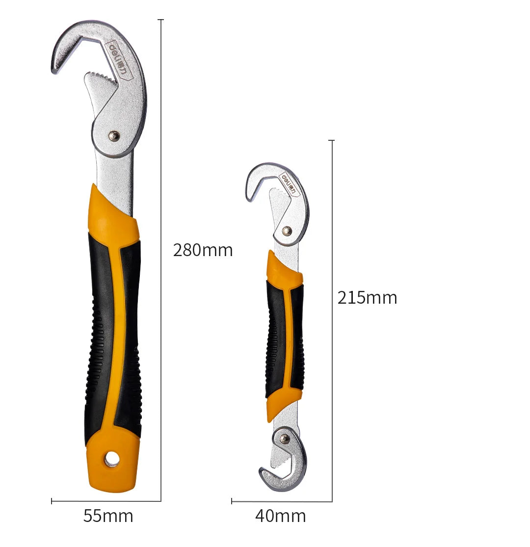 Xiaomi Universal Wrench Set Surface Plating High Carbon Steel Forging Gear Design Safe Labor-Saving