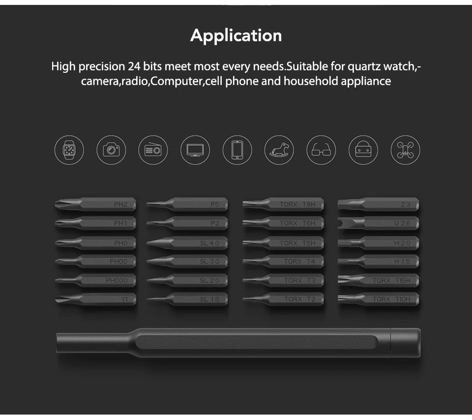Xiaomi Wiha 24 in 1 Precision Screwdriver Kit