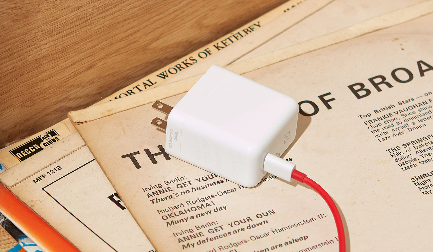 OnePlus Warp Charge 65W Max USB-C Power Adapter OnePlus 8T Pro 7T Pro