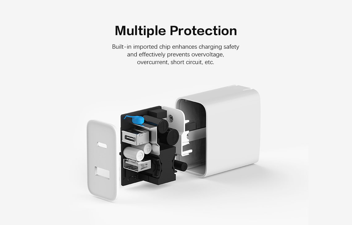 XIAOMI 30W USB Type-C FAST CHARGER (1A1C)