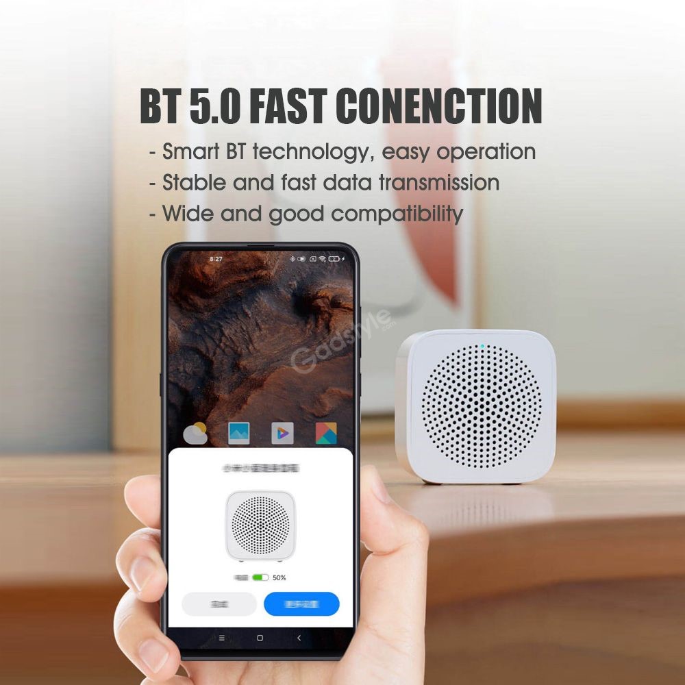 XIAOMI Intelligent XiaoAi Assistant Mini Bluetooth Speaker -White