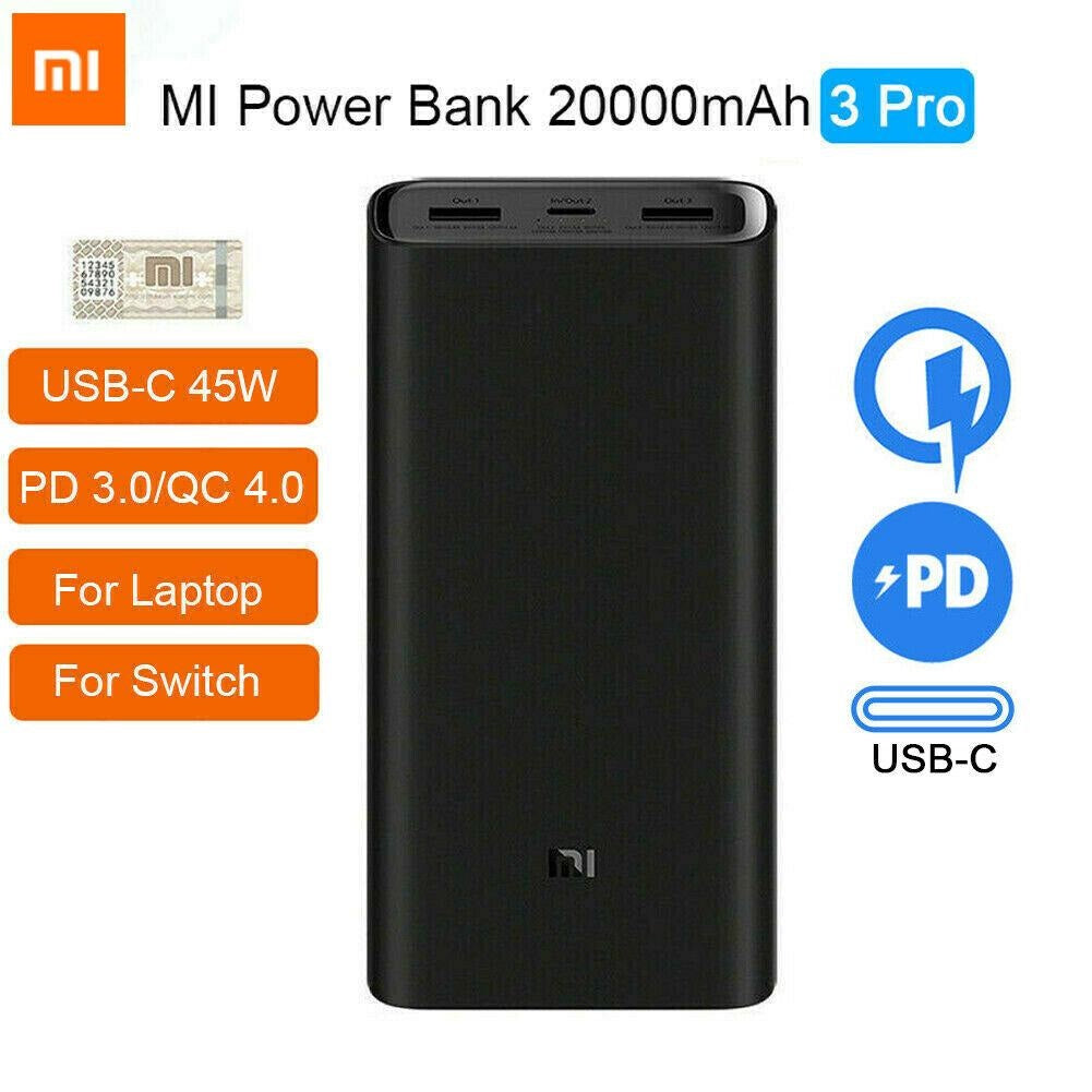 Xiaomi 20000mAh Power Bank 3 45W Power Delivery Version – drawingtabs.pk