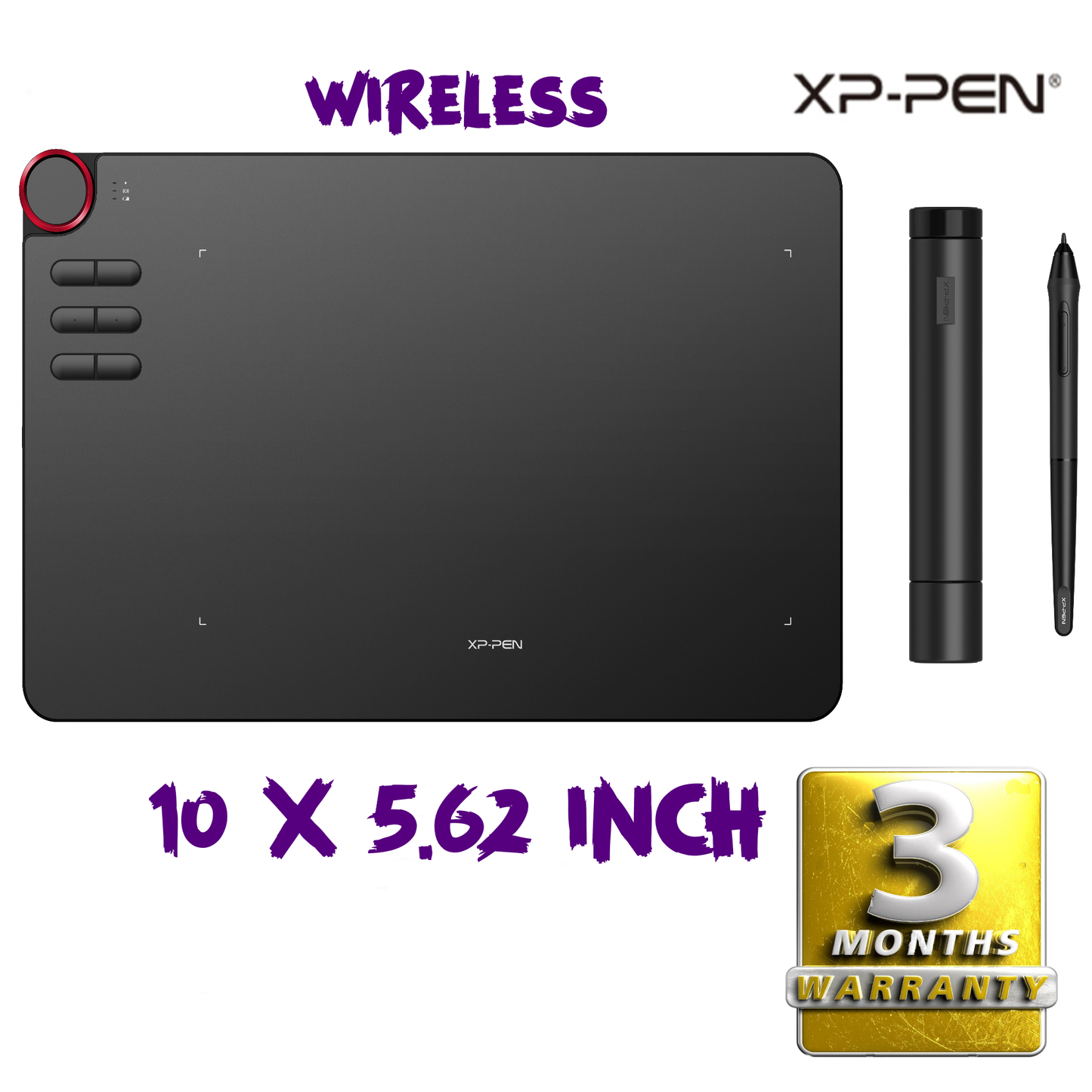 XPPen Deco 03 Wireless 2.4G Digital Graphics Drawing Tablet