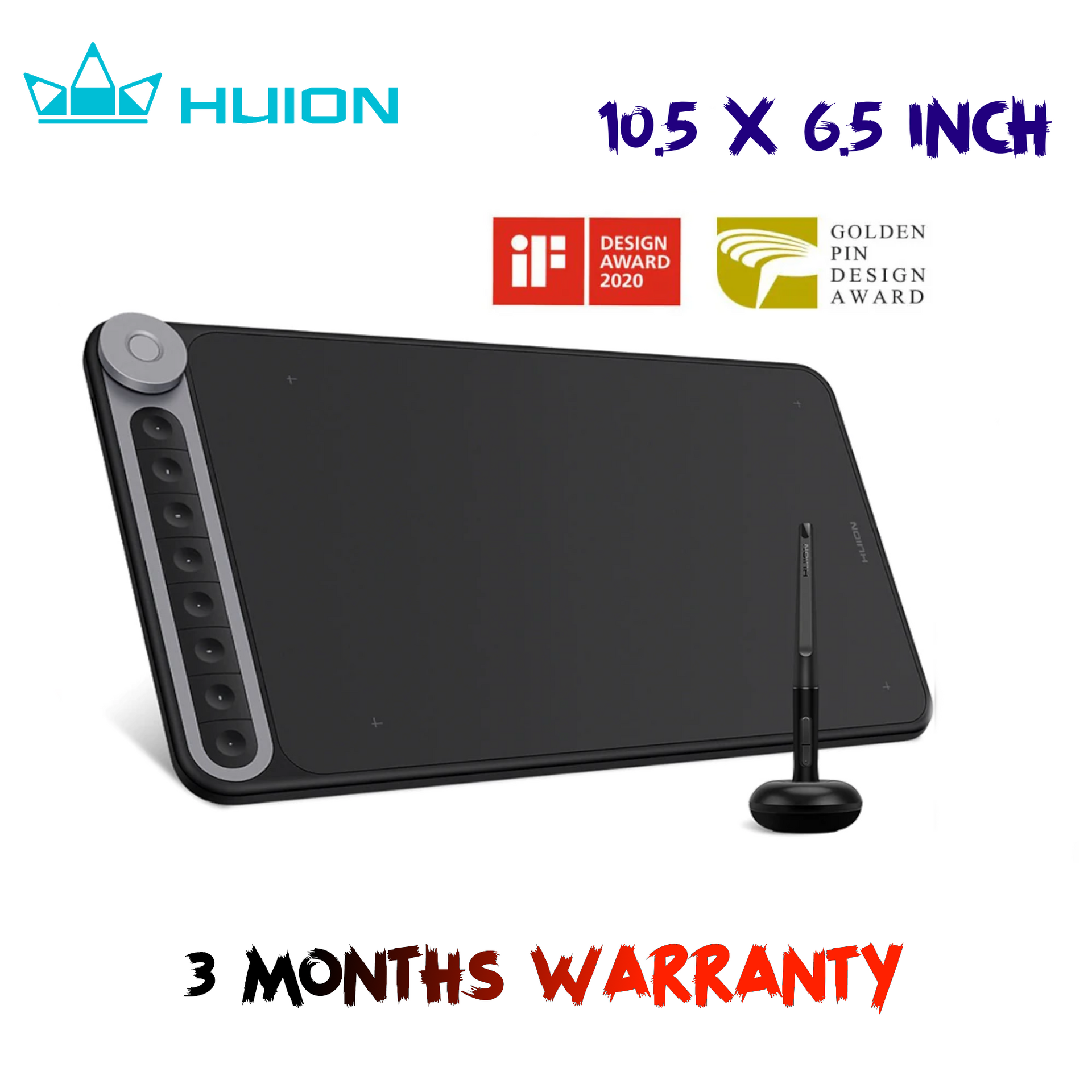 Huion Inspiroy Dial Q620M Graphic Tablet – - Main Image