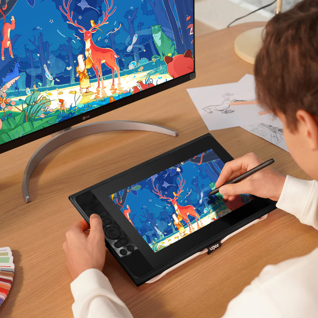 ugee inch UE12 PLUS Drawing Tablet with Screen –