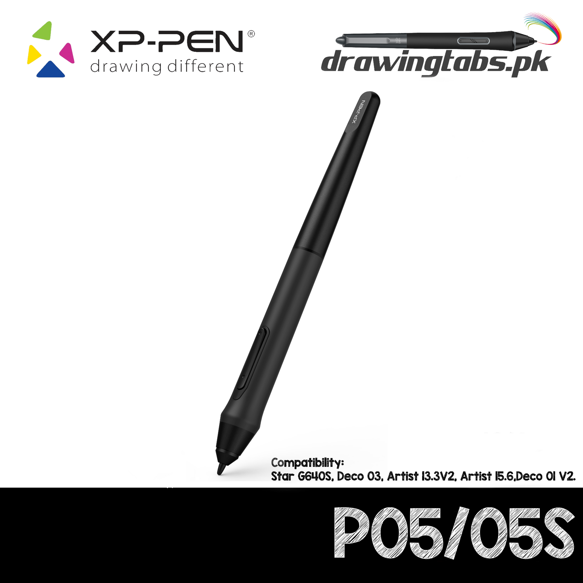 XP Pen P05 P05S Battery-free Stylus