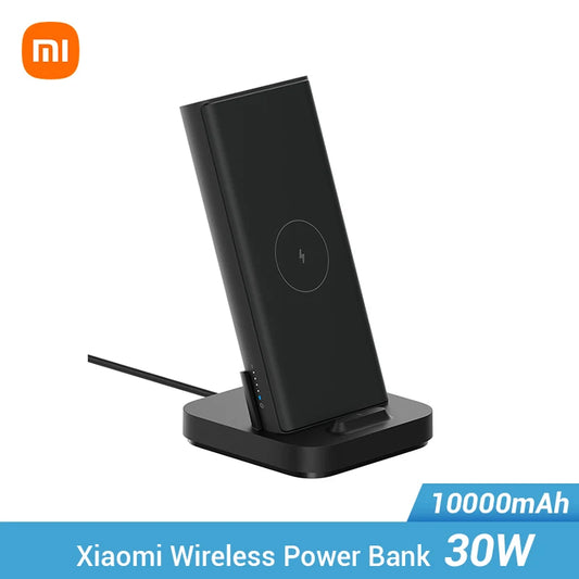 Xiaomi Mi 2in1 Wireless Powerbank Charger Stand 30W 10000MAH QC3.0 PD3.0 Fast Charging