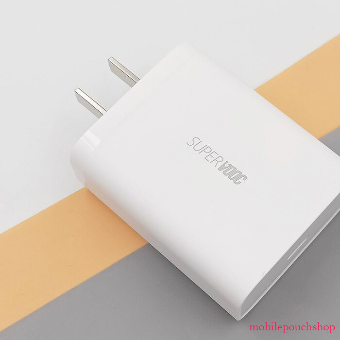 Original Super VOOC Charger For Oppo 65 W - Main Image