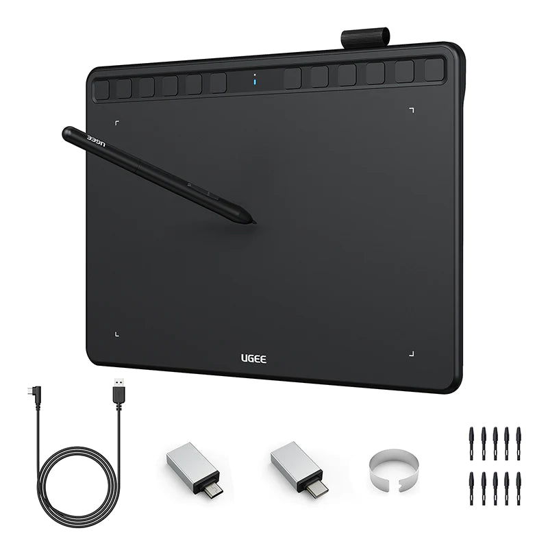 ugee 10″ Drawing Tablet S1060W - Wireless Version